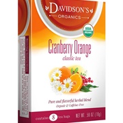 Davidson's Organics Cranberry Orange Tea