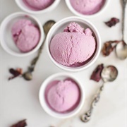 Hibiscus Ice Cream