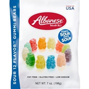 Albanese Sour 12 Flavor Gummi Bears