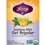 Yogi Soothing Mint Get Regular Tea