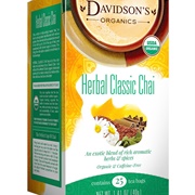 Davidson's Organics Herbal Classic Chai Tea
