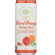 Whole Foods Market Blood Orange Organic Italian Soda