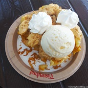 Pumpkin Spice Cheesecake Funnel Cake