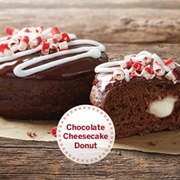 Tim Hortons Chocolate Cheesecake Donut