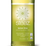 Steaz Sparkling Green Tea Lemon Lime