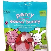Percy Pig Easter Bunny