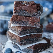 Chocolate Blueberry Fudge