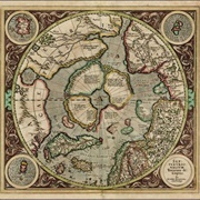 Mercator 1569 World Map Published by Gerardus Mercator 1569