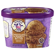 Purple Cow Chocolate and Peanut Butter