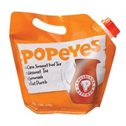 Popeye's Cane Sweeeet Iced Tea