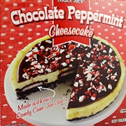 Trader Joe's Chocolate Peppermint Cheesecake