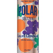 Polar Seltzer Concord Clementine