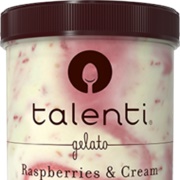Talenti Raspberries N&#39; Cream Gelato