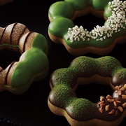Matcha Mochi Donuts