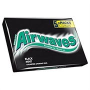 Airwaves Gum Black Mint