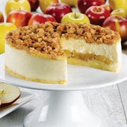 Junior's Cheesecake Apple Crumb Cheesecake