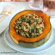 Stuffed Hubbard Squash