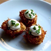 Scallion Latkes