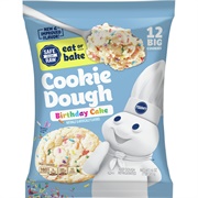 Pillsbury Birthday Cake Cookie Dough