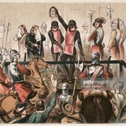 King Charles I Is Executed for High Treason 1649