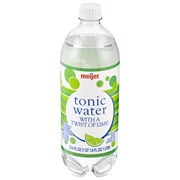 Meijer Tonic Water With a Twist of Lime