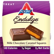 Atkins Milk Chocolate Caramel Squares