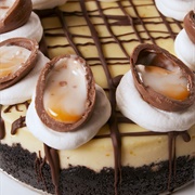 Cadbury Egg Cheesecake