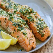 Lemon Parsley Salmon