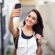 Getting Caught Taking a Selfie