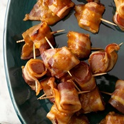 Bacon-Wrapped Spam Bites
