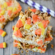 Candy Corn Magic Bars