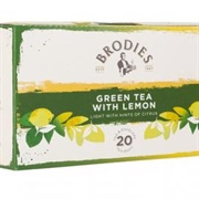 Brodies Green Tea With Lemon