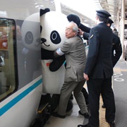Panda Boards the Subway