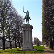 Children&#39;s Statue of Lafayette, Cours La Reine, Paris