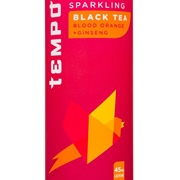 Tempo Sparkling Blood Orange + Ginseng Black Tea