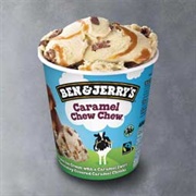 Ben and Jerry's Caramel Chew Chew Ice Cream