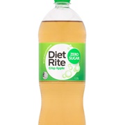 Diet Rite (Australia) Zero Sugar Soft Drink Crisp Apple