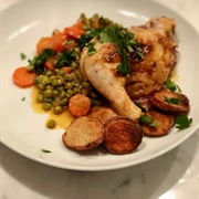 Pollo Arvejado