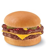 1/3 Lb. Double Cheeseburger