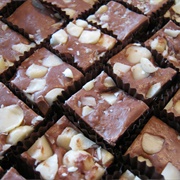 Chocolate Covered Macadamia Fudge
