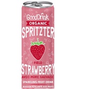 Good Drink Organic Spritzer Field Strawberry