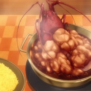 French Curry Lobster Rice With Cognac