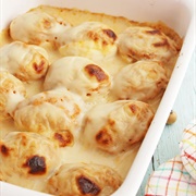 Huevos a La Bechamel