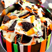 White Chocolate Boo Bark