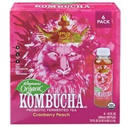 Wegmans Kombucha Cranberry Peach