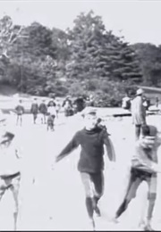 New York, Patineurs Au Parc Central (1896)