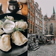Eat Pirogies in Poland