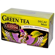 Celestial Seasonings Decaf Mint Green With White Tea