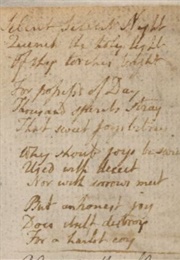 Silent Silent Night (William Blake)