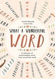 What a Wonderful Word (Nicola Edwards)